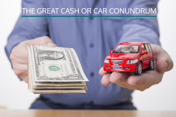 cash or company car