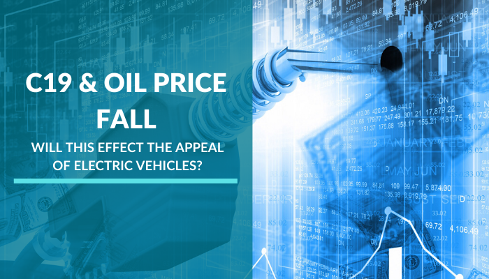 will C19 & oil price fall affect EV's?